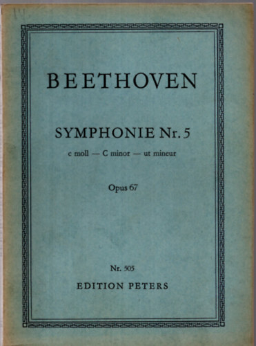 Edition Peters - Beethoven-Symphonie Nr.5