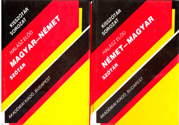 Hal�sz El�d - N�met-magyar, Magyar-n�met kissz�t�r