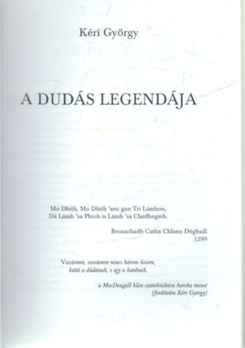 K�ri Gy�rgy - A dud�s legend�ja