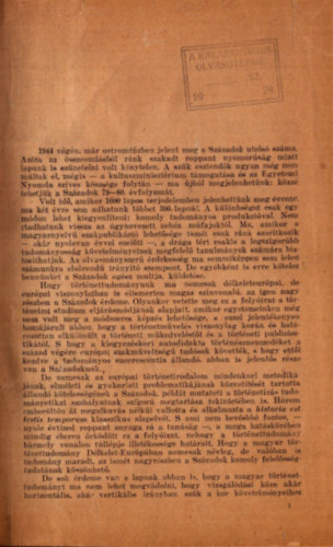 Nincs feltntetve - Szzadok 1945-46.