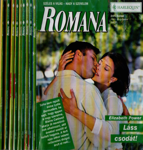 Dr. Tglsy Imre  (fszerkeszt) - 10 db Romana magazin: (241.-250. lapszmig, 2001/08-2001/12 10 db., lapszmonknt)