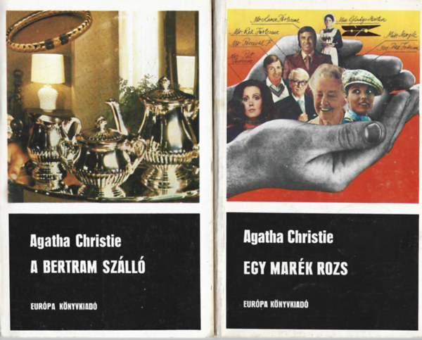 Agatha Christie - 2 db knyv, A Bertram szll, Egy mark rozs