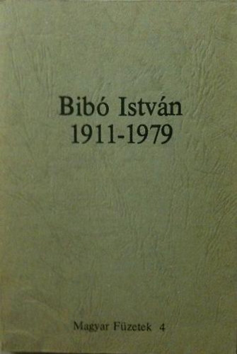 Prizs - Bib Istvn 1911-1979