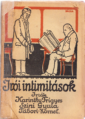 Szini Gyula, Tbori Kornl, Tbori Kornl  Karinthy Frigyes (szerk.) - ri intimitsok (I.kiads)- Vidm Knyvtr 41- 42.