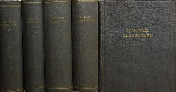 Sz�pirodalmi K�nyvkiad� - Magyar elbesz�l�k I-IV.