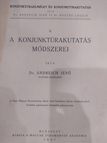 Dr. Andreich Jen - A Konjunktrakutats mdszerei