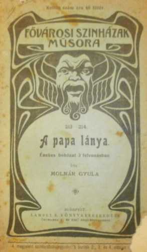 Moln�r Gyula - A papa l�nya