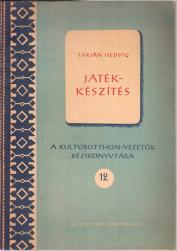Játékkészítés