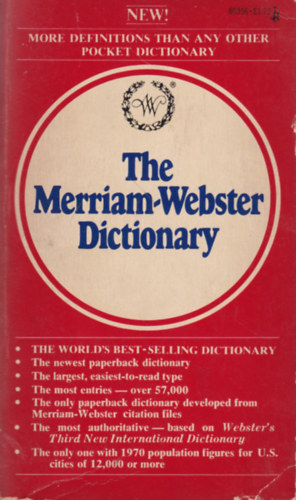 Henry Bosley Woolf (főszerk.) - The Merriam-Webster Dictionary
