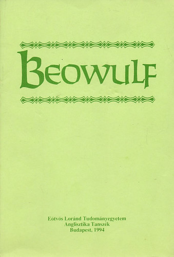 Szeg Gyrgy  (ford.) - Beowulf