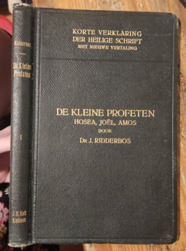 Dr J. Ridderbos - A kis prftk - De Kleine Profeten