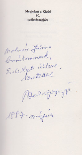 Beke György - Peremvidékek magyarsága (Dedikált)