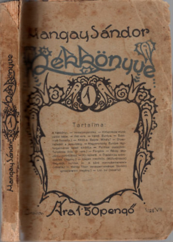 Hangay Sndor - Hangay Sndor kkknyve