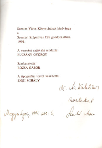 Temesv�ry-L�szl� - T�z vers - T�z rajz