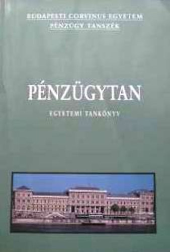 Corvinus Egyetem pénzügyi tanszék - Pénzügytan
