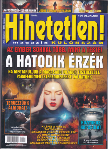 Hihetetlen! magazin klnszm 2023. december - 2024. mrcius