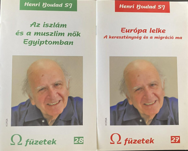 P. Henri Boulad S. J. - 2 db Omega f�zetek 27(Eur�pa lelke ) �s 28.(Az iszl�m �s a muszlim n�k Egyiptomban)