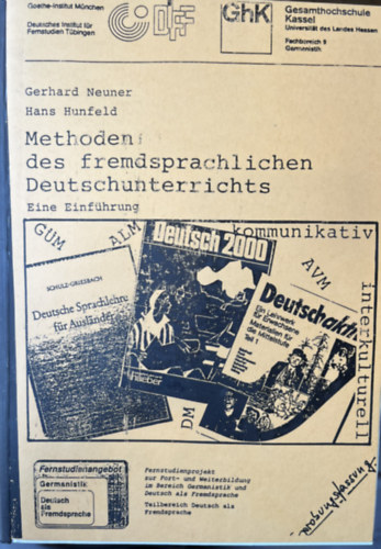 Gerhard Neuner - Hans Hunfeld - Methoden des fremdsprachlichen Deutschunterrichts