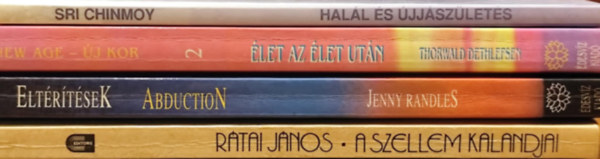 Rtai Jnos, Thorwald Dethlefsen, Jenny Randles Sri Chinmoy - 4 db ezotria tmj ktet