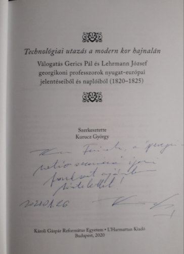 Kurucz Gy�rgy - Technol�giai utaz�s a modern kor hajnal�n