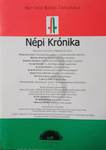 Milassin Bla  (fszerk.) - Npi Krnika 2001/3.