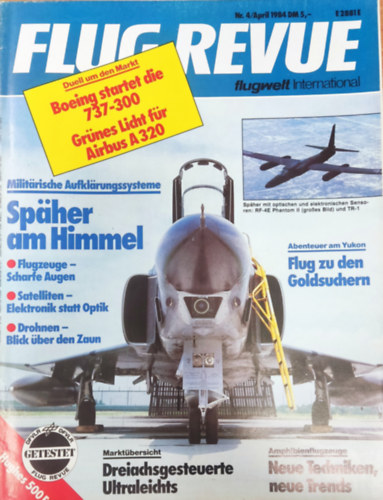Flug Revue Flugwelt International Heft 4 April 1984