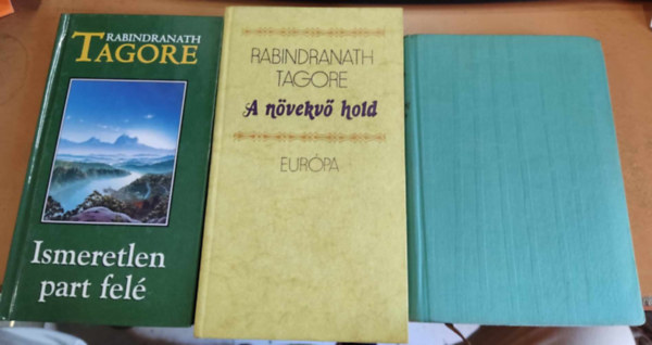Tagore Rabindranath - 3 db Tagore: A boldogs�g �g�rete + A n�vekv� hold/A kert�sz + Ismeretlen part fel�