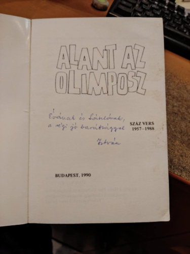 Szarka Istvn - Alant az Olimposz - szz vers 1957-1988