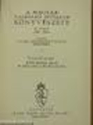 S. Szab� Ferenc  (szerk.) - A magyar mez�gazdas�gi szakirodalom k�nyv�szete (1831-1867)