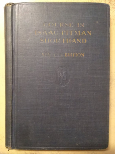 Course in Isaac Pitman shorthand