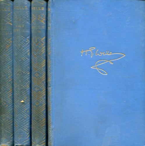 H. G. Wells - 4 db H. G. Wells regny (Emberek a Holdban-A szv titkos kamari-A szenvedlyes bartok I-II)