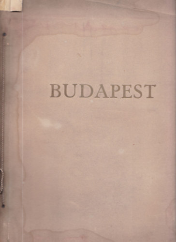 Budapest képes album az 1930-as évekből