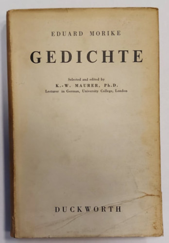 Eduard M�rike - Gedichte