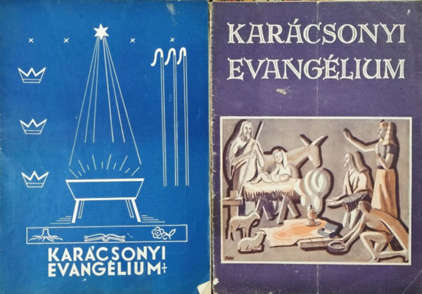 Csepregi Bla  (szerk.) - Karcsonyi Evanglium - Az Evanglikus Evanglizci Karcsonya 1947 + 1948 (2 szm)