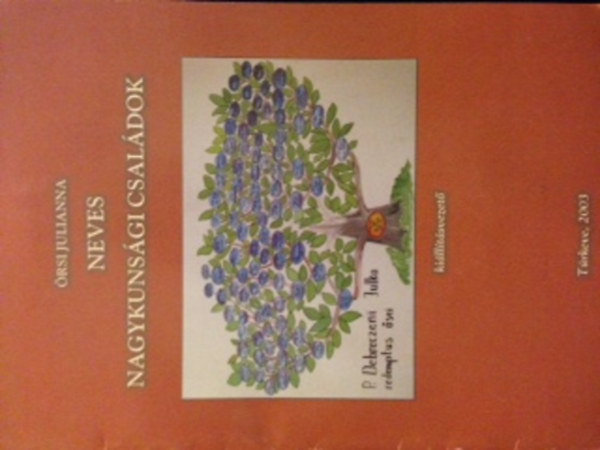 Örsi Julianna - Neves nagykunsági családok kiállításvezető