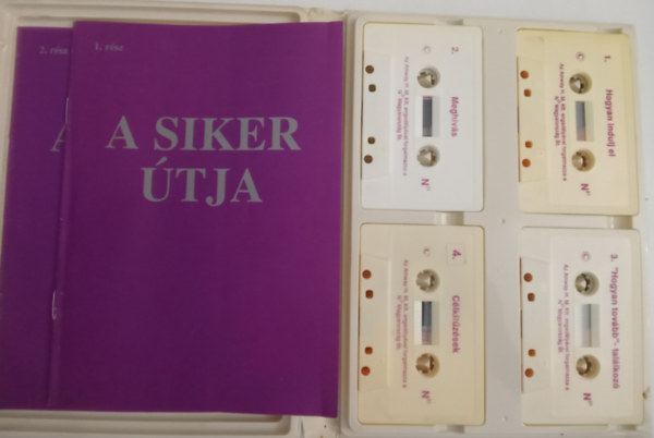 Network Twentyone - A siker útja 2 füzet + 4 kazetta AMWAY