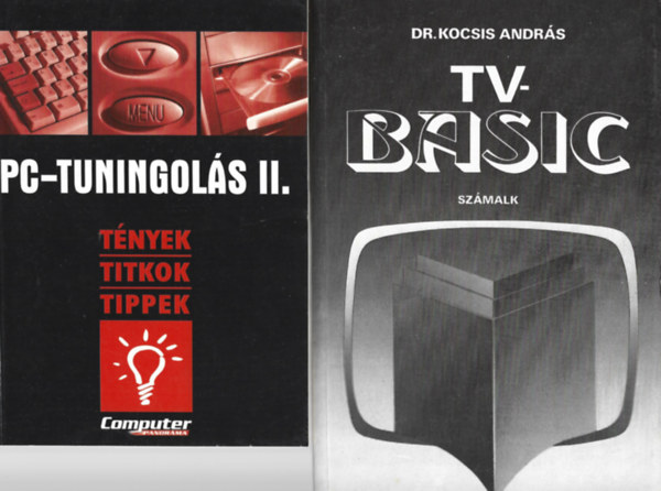 2 db knyv, PC-tuningols II., Dr. Kocsis Andrs: TV-Basic