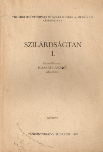 Dr. Bata Imrn - Pszicholgiai szveggyjtemny I. Kiegszt ktet (kzirat)