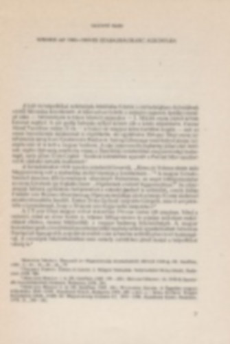 Sznt Imre: Szeged az 1848-1849-es szabadsgharc alkonyn
