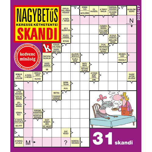 Nagybetűs Skandi 2025/17