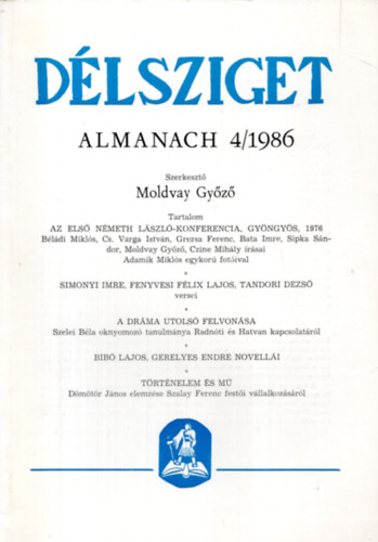 Moldvay Győző szerk. - Délsziget almanach 4/1986