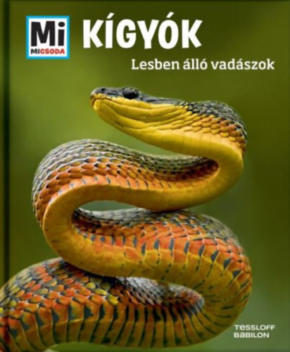 Dietmar Mertens - Kígyók - Mi micsoda 108. kötet