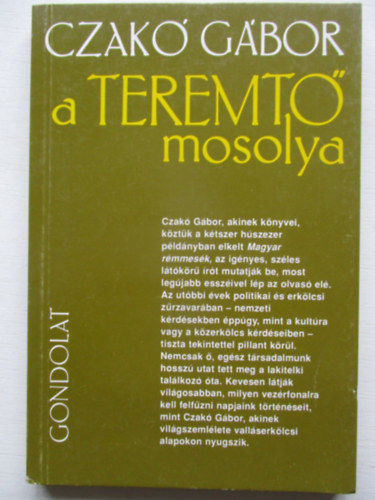 Czakó Gábor - A Teremtő mosolya