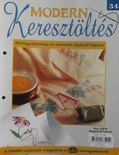 Modern Keresztöltés 34. - Mintagyűjtemény és útmutató lépésről lépésre