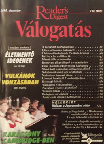 Reader's Digest Vlogats - 1996. december
