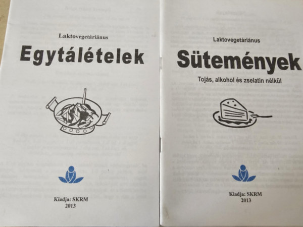 Laktovegetrinus telrecept fzet 2db: Egytltelek + Stemnyek