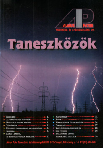 Taneszközök Almus Pater 1997