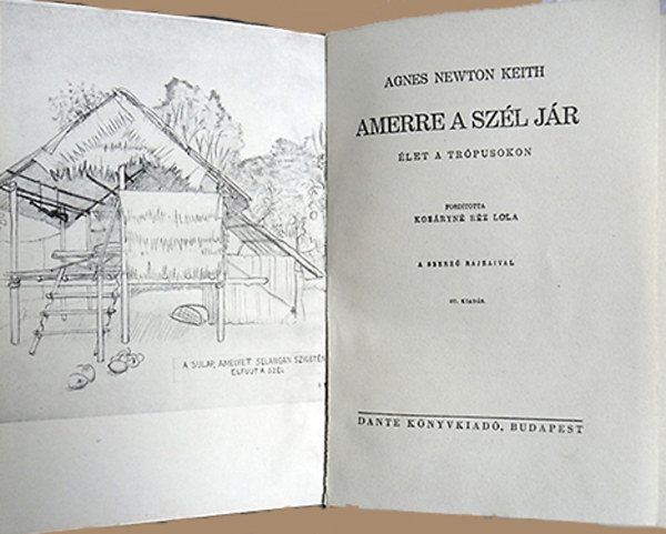Agnes Newton Keith - Amerre a sz�l j�r (�let a tr�pusokon)