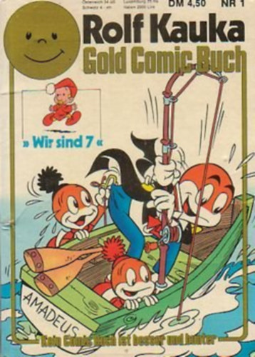 Rolf Kauka - Gold Comic Buch