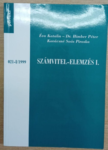 Dr. Himber P�ter, Kov�csn� So�s Piroska �va Katalin - Sz�mvitel-elemz�s I. 021-I/1999